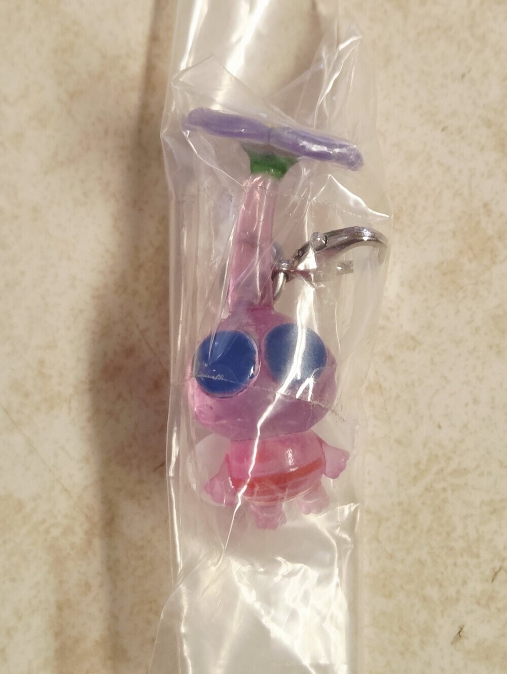 *4 for $20* Pikmin Pink Flower Mini Charm Clip